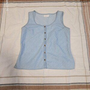 Womens vintage Jean vest